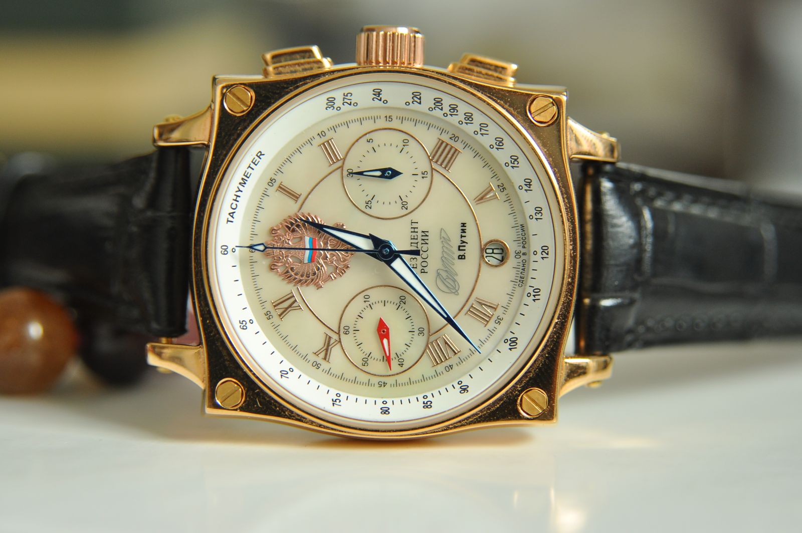 Đồng hồ Poljot President Putin Gold Pattern - Đồng hồ Nga chính hãng 100%